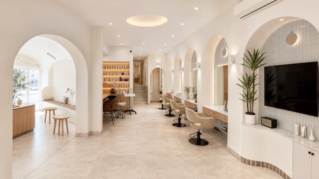 Mend Beauty Studio Deepdene salon interior